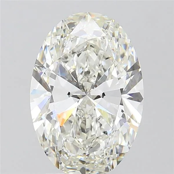 3.04ct Oval Lab Grown Diamond (Colour G, Clarity VS1, IGI Certified)