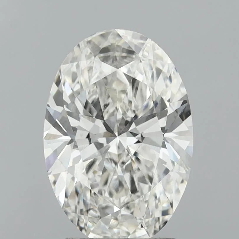 3.04ct Oval Lab Grown Diamond (Colour G, Clarity VVS2, IGI Certified)