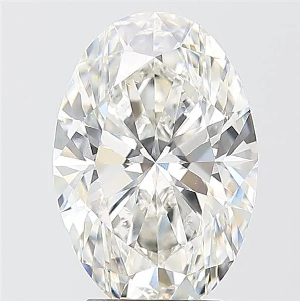 3.04ct Oval Lab Grown Diamond (Colour G, Clarity VVS2, IGI Certified)