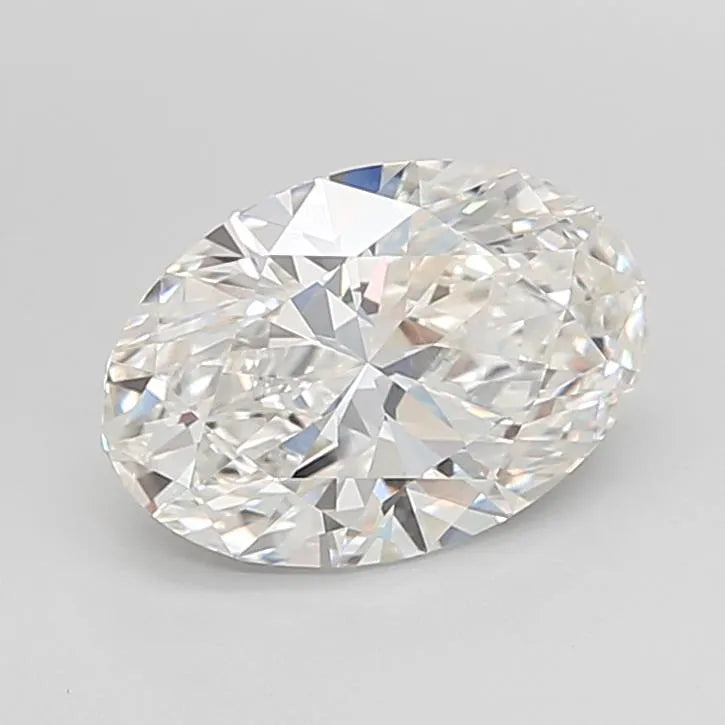 3.04ct Oval Lab Grown Diamond (Colour G, Clarity VVS2, IGI Certified)