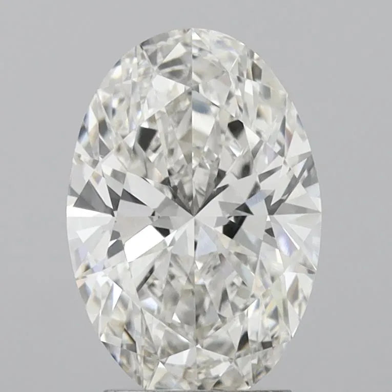 3.04ct Oval Lab Grown Diamond (Colour G, Clarity VVS2, IGI Certified)
