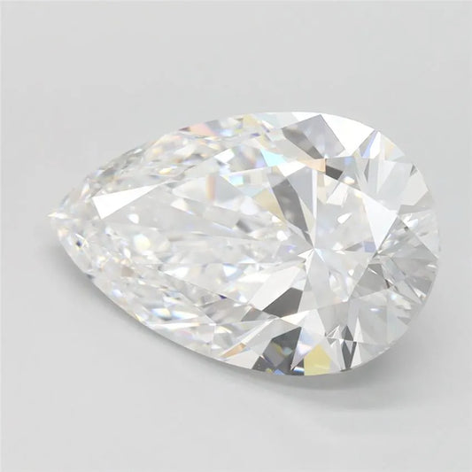 3.04ct Pear Lab Grown Diamond (Colour D, Clarity FL, IGI Certified)