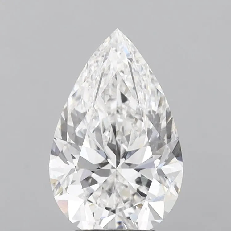 3.04ct Pear Lab Grown Diamond (Colour D, Clarity VVS2, IGI Certified)