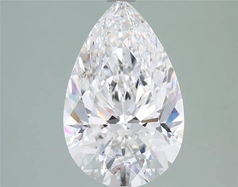 3.04ct Pear Lab Grown Diamond (Colour E, Clarity VVS1, IGI Certified)