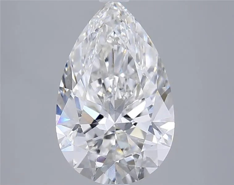 3.04ct Pear Lab Grown Diamond (Colour F, Clarity VS1, IGI Certified)