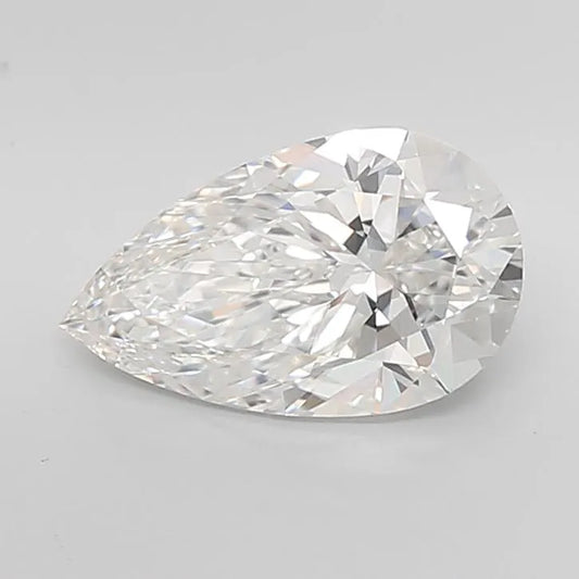 3.04ct Pear Lab Grown Diamond (Colour F, Clarity VVS2, IGI Certified)