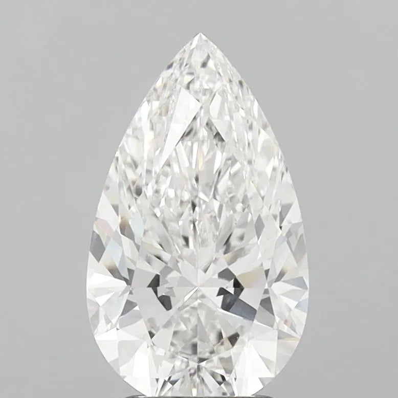 3.04ct Pear Lab Grown Diamond (Colour F, Clarity VVS2, IGI Certified)