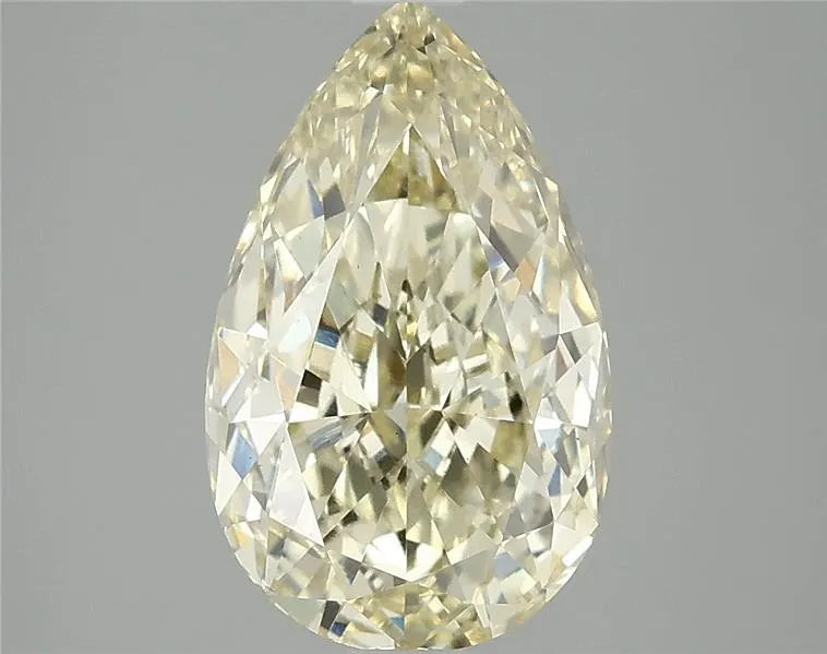 3.04ct Pear Lab Grown Diamond (Colour Fancy Intense Yellow, Clarity VS2, IGI Certified)