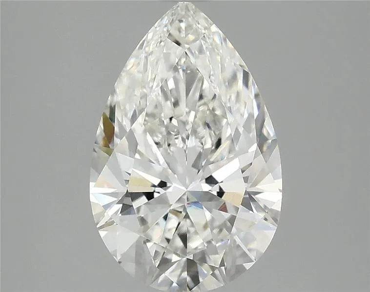 3.04ct Pear Lab Grown Diamond (Colour G, Clarity VS1, IGI Certified)