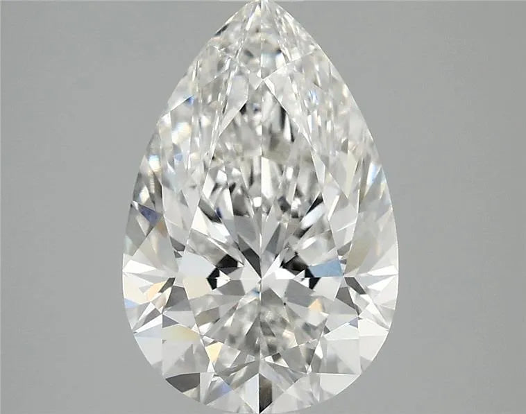 3.04ct Pear Lab Grown Diamond (Colour G, Clarity VVS2, IGI Certified)