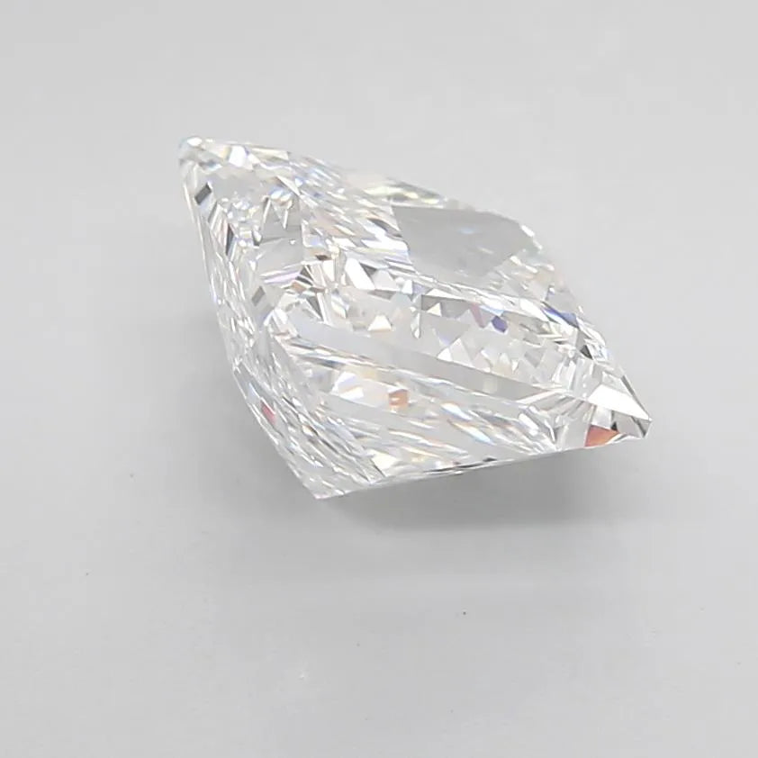 3.04ct Princess Lab Grown Diamond (Colour D, Clarity IF, Cut EX, IGI Certified)