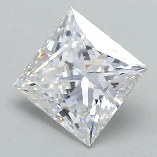 3.04ct Princess Lab Grown Diamond (Colour E, Clarity VVS2, IGI Certified)