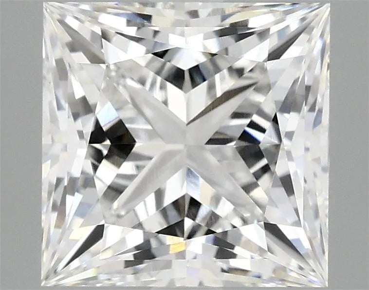 3.04ct Princess Lab Grown Diamond (Colour F, Clarity VVS2, IGI Certified)