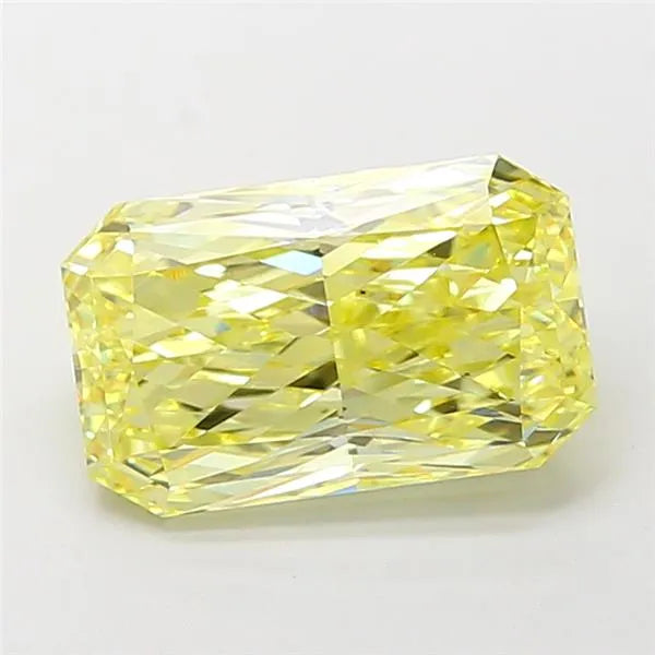 3.04ct Radiant Lab Grown Diamond (Colour Fancy Intense Yellow, Clarity VS1, IGI Certified)