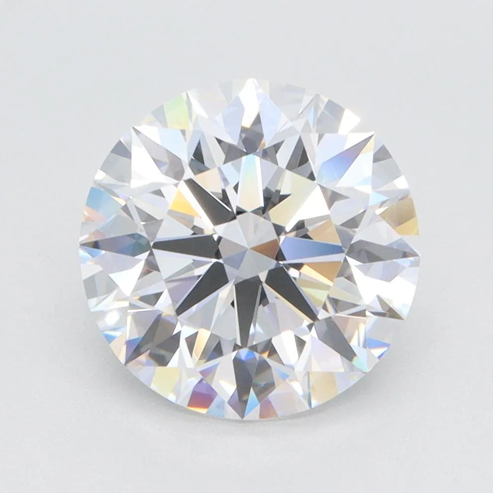 3.04ct Round Lab Grown Diamond (Colour E, Clarity IF, Cut ID, IGI Certified)