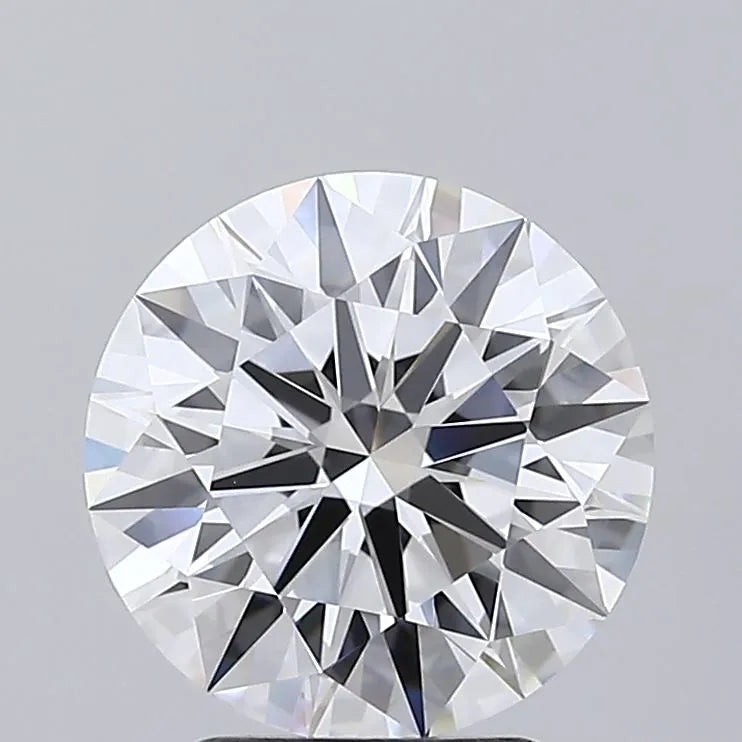 3.04ct Round Lab Grown Diamond (Colour E, Clarity IF, Cut ID, IGI Certified)