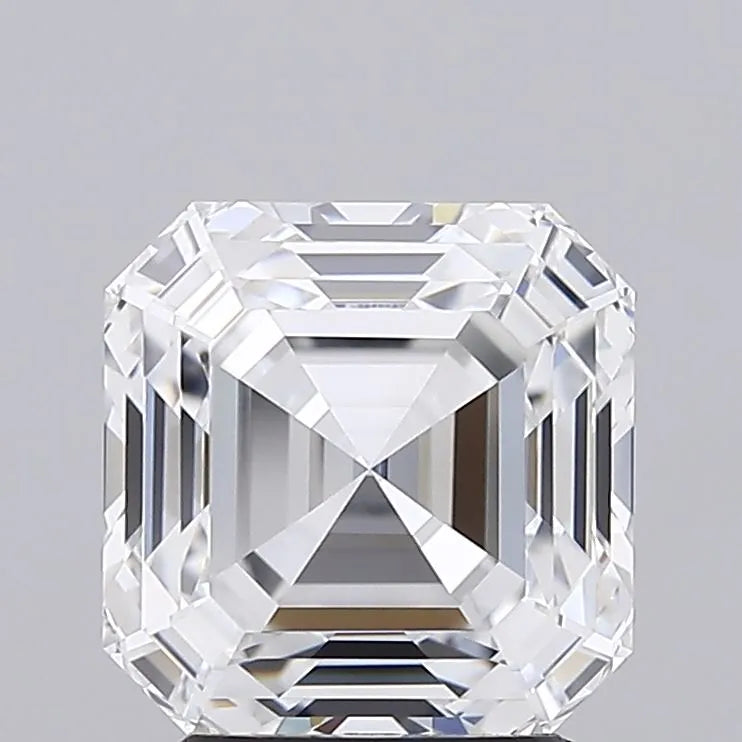 3.04ct Square emerald Lab Grown Diamond (Colour E, Clarity IF, Cut EX, IGI Certified)