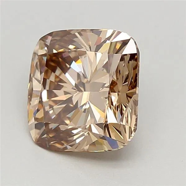 3.05ct Cushion modified Lab Grown Diamond (Colour Fancy Brown, Clarity VS1, IGI Certified)