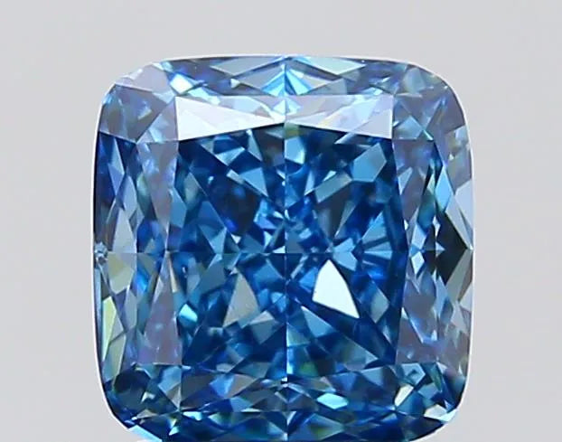 3.05ct Cushion modified Lab Grown Diamond (Colour Fancy Vivid Blue, Clarity VVS2, IGI Certified)