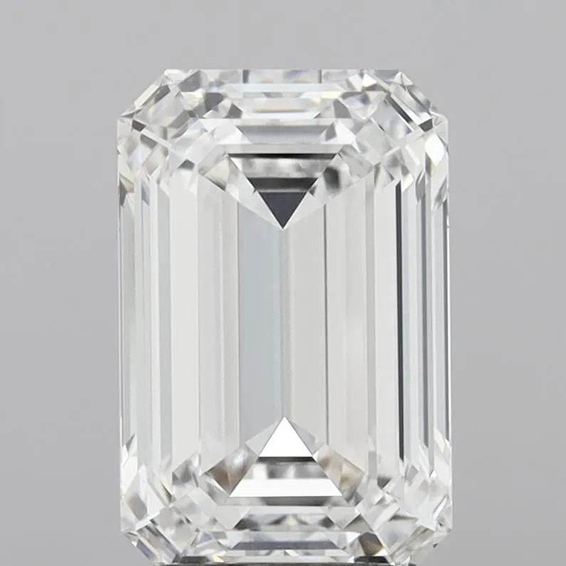 3.05ct Emerald Lab Grown Diamond (Colour D, Clarity VVS1, IGI Certified)