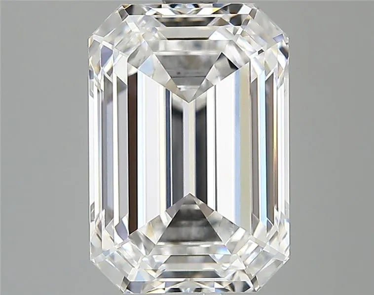 3.05ct Emerald Lab Grown Diamond (Colour D, Clarity VVS2, Cut EX, IGI Certified)