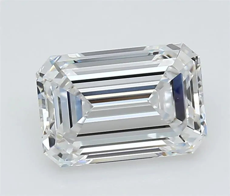 3.05ct Emerald Lab Grown Diamond (Colour D, Clarity VVS2, GIA Certified)