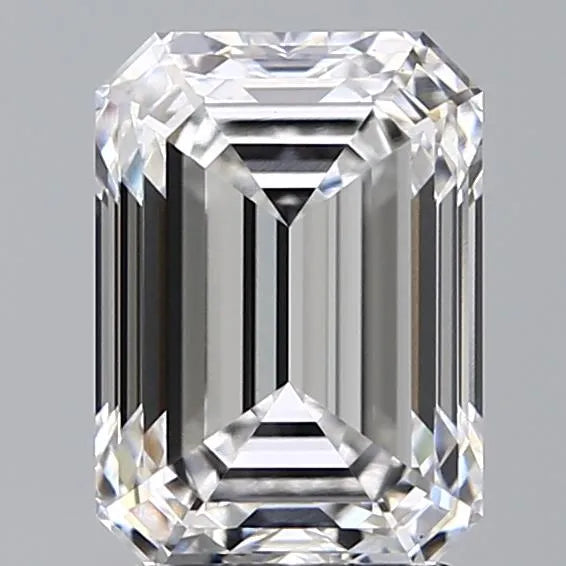 3.05ct Emerald Lab Grown Diamond (Colour D, Clarity VVS2, IGI Certified)