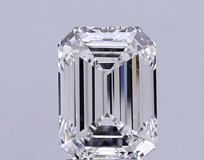 3.05ct Emerald Lab Grown Diamond (Colour G, Clarity VVS2, IGI Certified)