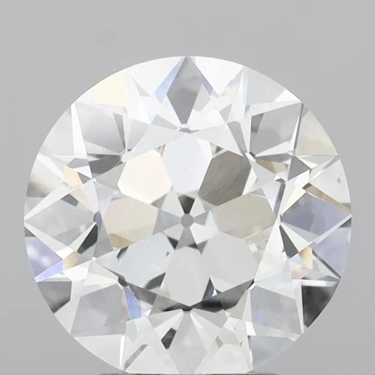 3.05ct European cut Lab Grown Diamond (Colour E, Clarity VS1, IGI Certified)