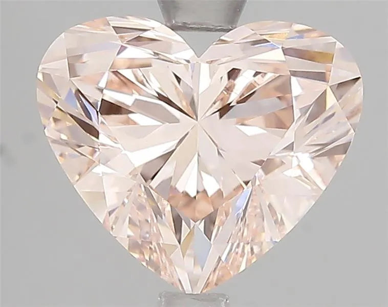 3.05ct Heart Lab Grown Diamond (Colour Fancy Intense Pink, Clarity VVS2, IGI Certified)