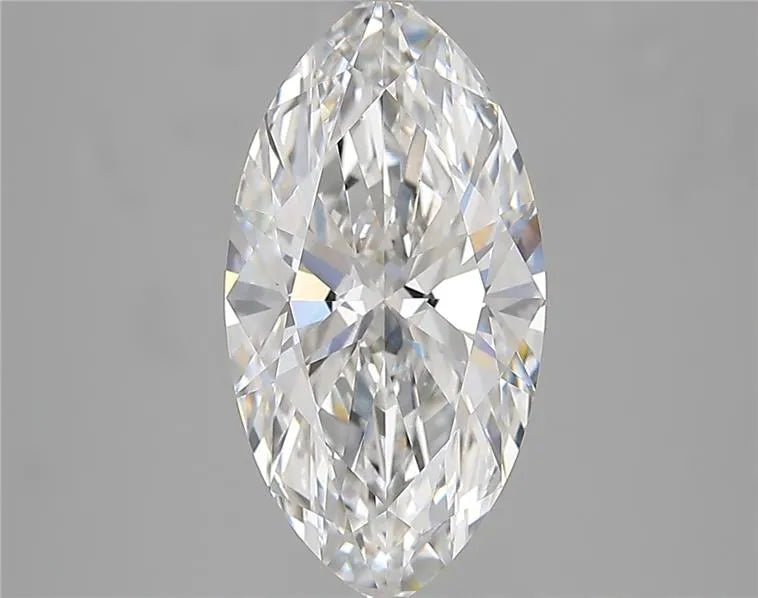 3.05ct Marquise Lab Grown Diamond (Colour D, Clarity VVS2, IGI Certified)