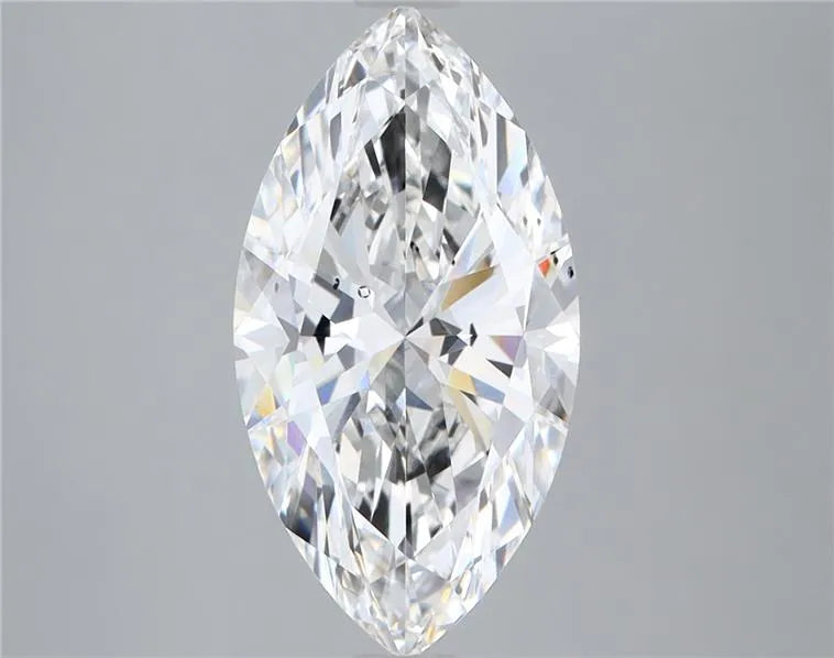 3.05ct Marquise Lab Grown Diamond (Colour E, Clarity SI1, IGI Certified)
