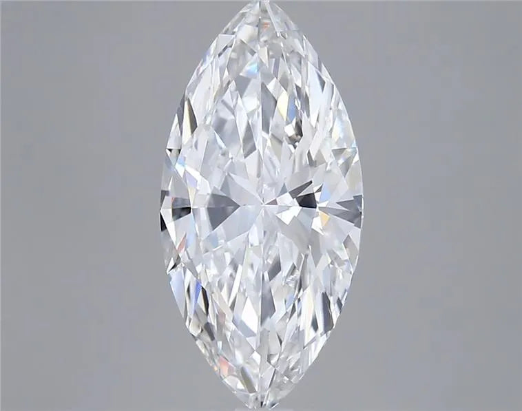 3.05ct Marquise Lab Grown Diamond (Colour E, Clarity VVS2, IGI Certified)