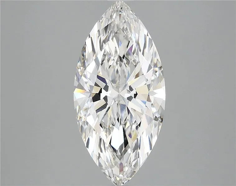 3.05ct Marquise Lab Grown Diamond (Colour F, Clarity VVS2, IGI Certified)