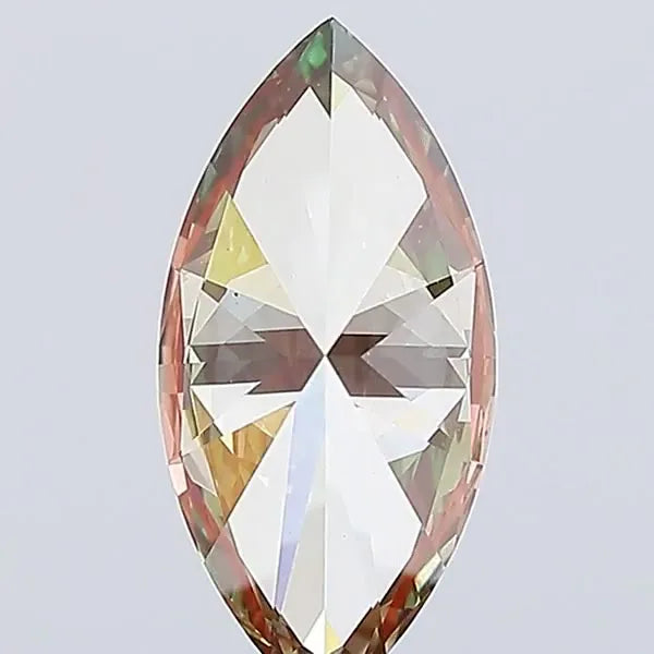 3.05ct Marquise Lab Grown Diamond (Colour Fancy Vivid Green, Clarity VS1, IGI Certified)