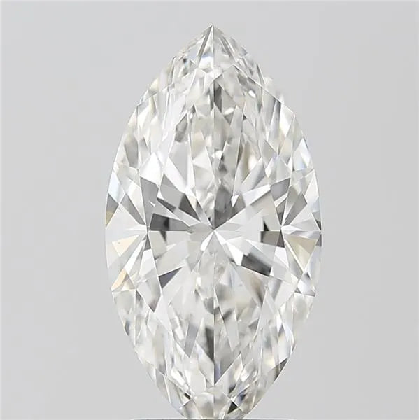 3.05ct Marquise Lab Grown Diamond (Colour G, Clarity VS1, IGI Certified)