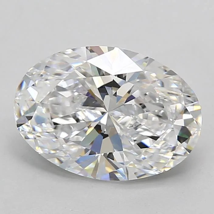 3.05ct Oval Lab Grown Diamond (Colour D, Clarity VVS1, IGI Certified)