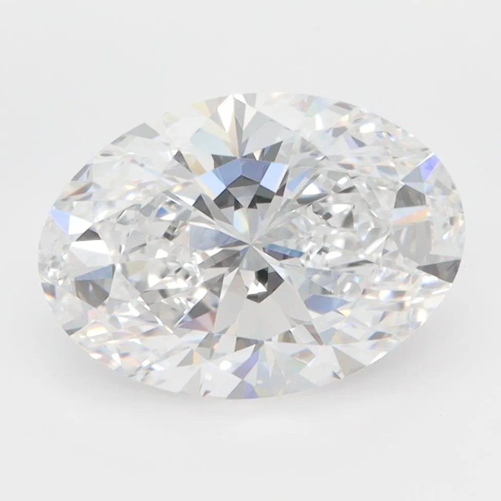 3.05ct Oval Lab Grown Diamond (Colour D, Clarity VVS1, IGI Certified)
