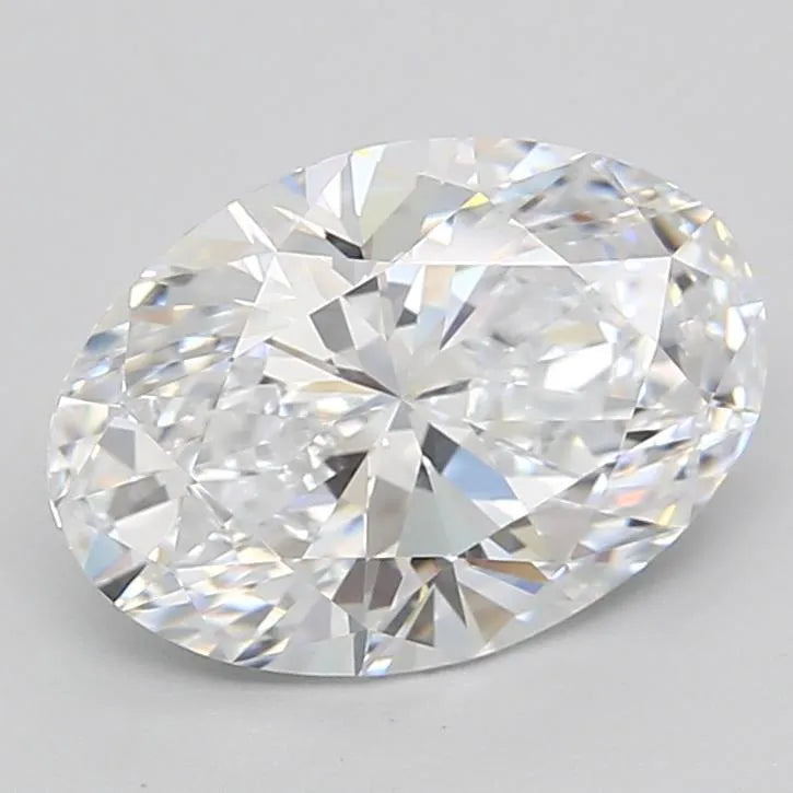 3.05ct Oval Lab Grown Diamond (Colour D, Clarity VVS1, IGI Certified)