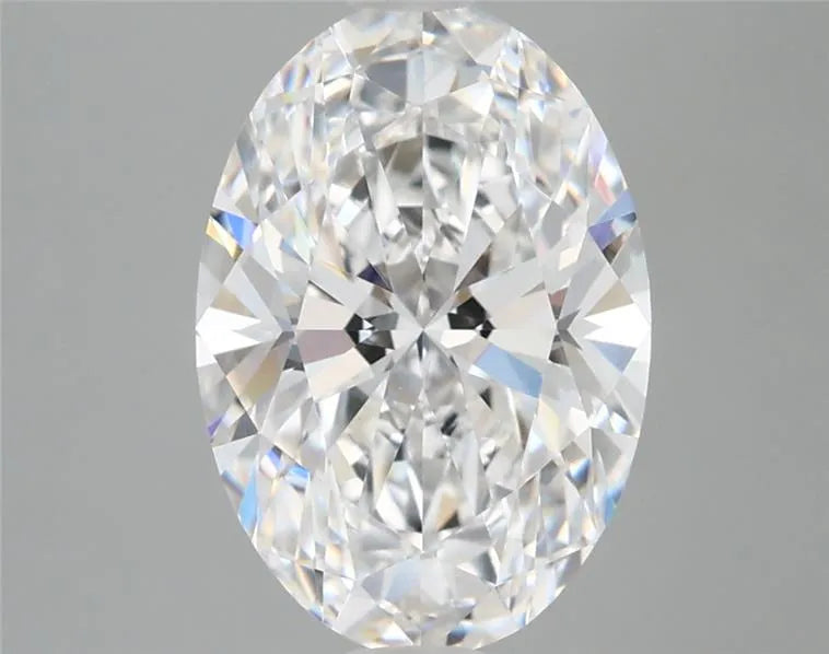 3.05ct Oval Lab Grown Diamond (Colour D, Clarity VVS2, IGI Certified)