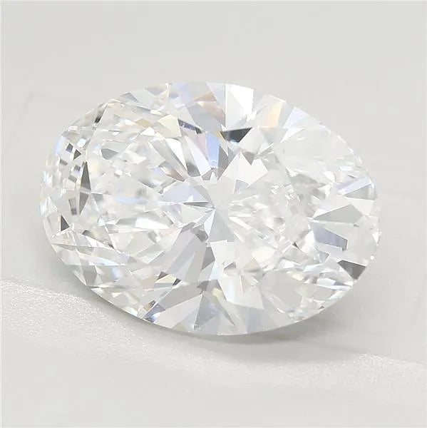 3.05ct Oval Lab Grown Diamond (Colour D, Clarity VVS2, IGI Certified)