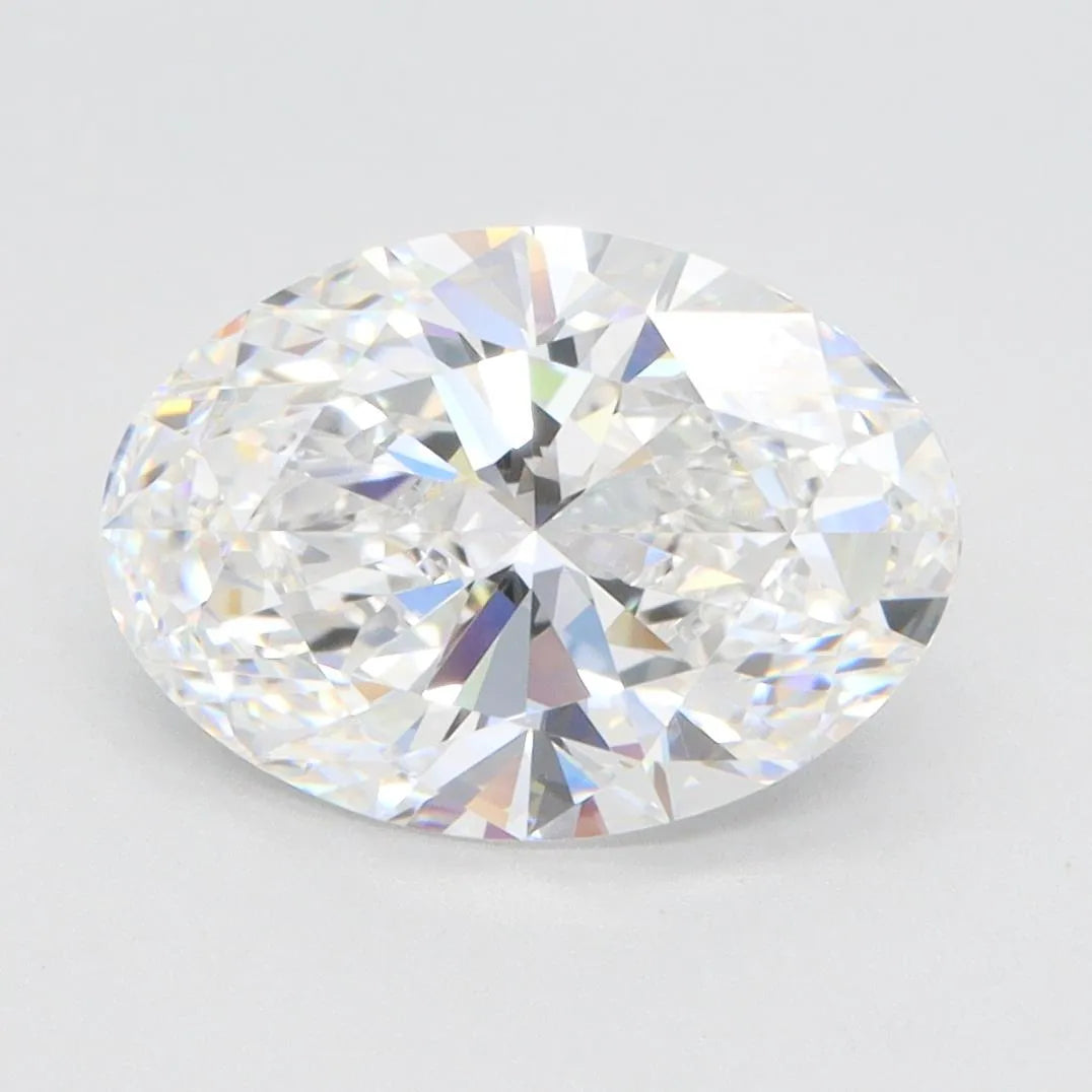 3.05ct Oval Lab Grown Diamond (Colour E, Clarity IF, GIA Certified)