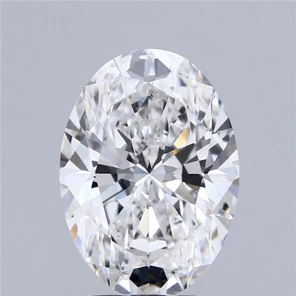 3.05ct Oval Lab Grown Diamond (Colour E, Clarity VS1, IGI Certified)