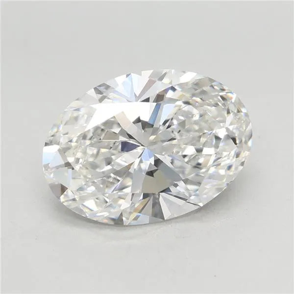 3.05ct Oval Lab Grown Diamond (Colour E, Clarity VS1, IGI Certified)