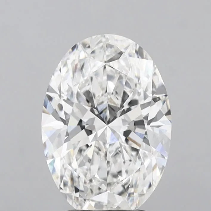 3.05ct Oval Lab Grown Diamond (Colour E, Clarity VVS2, IGI Certified)