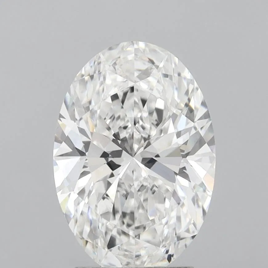 3.05ct Oval Lab Grown Diamond (Colour E, Clarity VVS2, IGI Certified)