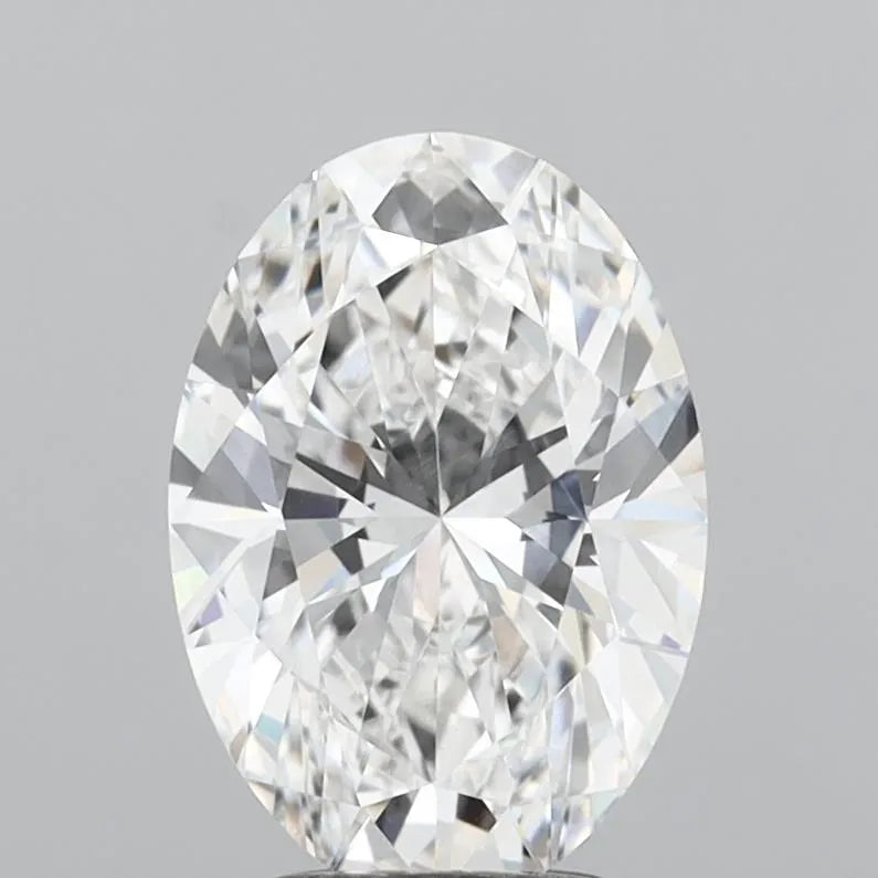3.05ct Oval Lab Grown Diamond (Colour E, Clarity VVS2, IGI Certified)