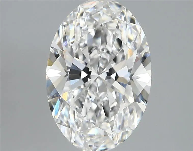 3.05ct Oval Lab Grown Diamond (Colour E, Clarity VVS2, IGI Certified)
