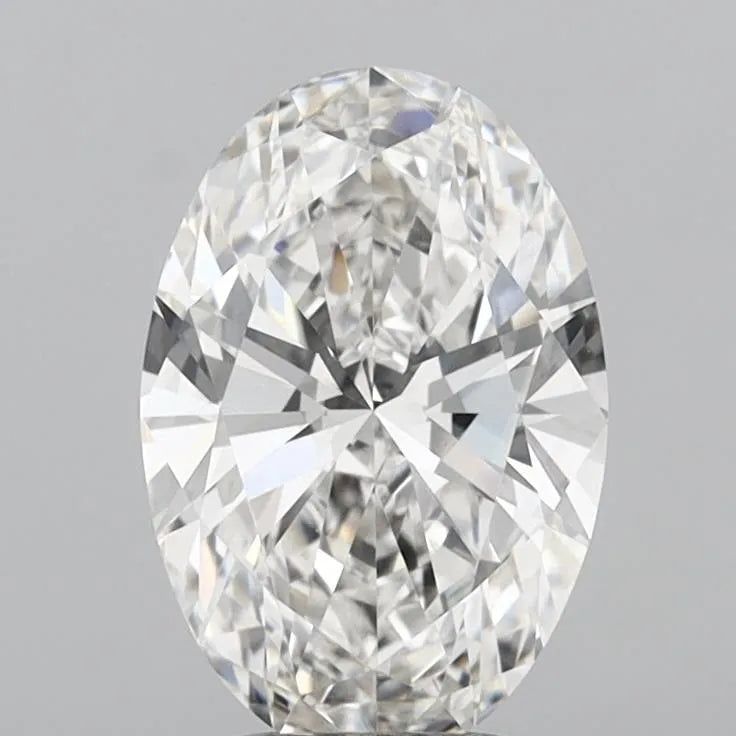 3.05ct Oval Lab Grown Diamond (Colour E, Clarity VVS2, IGI Certified)