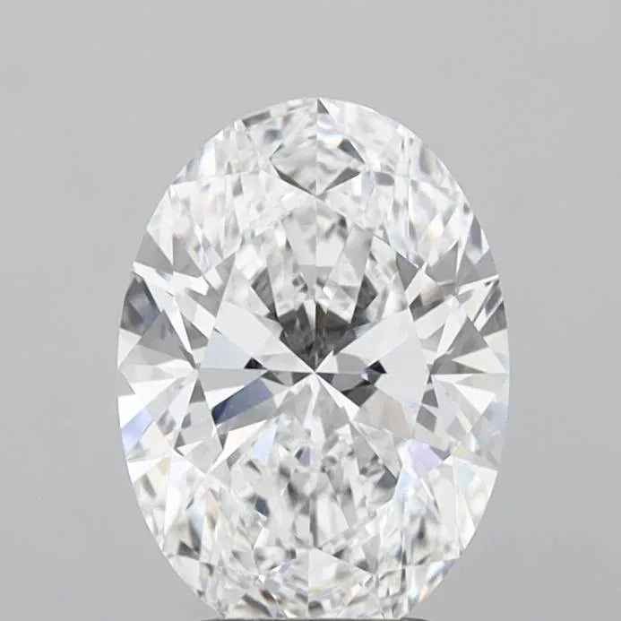 3.05ct Oval Lab Grown Diamond (Colour E, Clarity VVS2, IGI Certified)